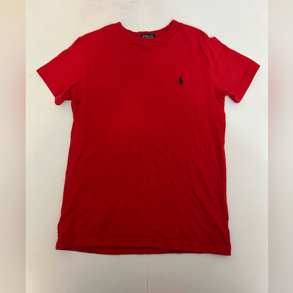 Ralph Laurenpolo Red Blue Pony Boys T Shirtsz 7